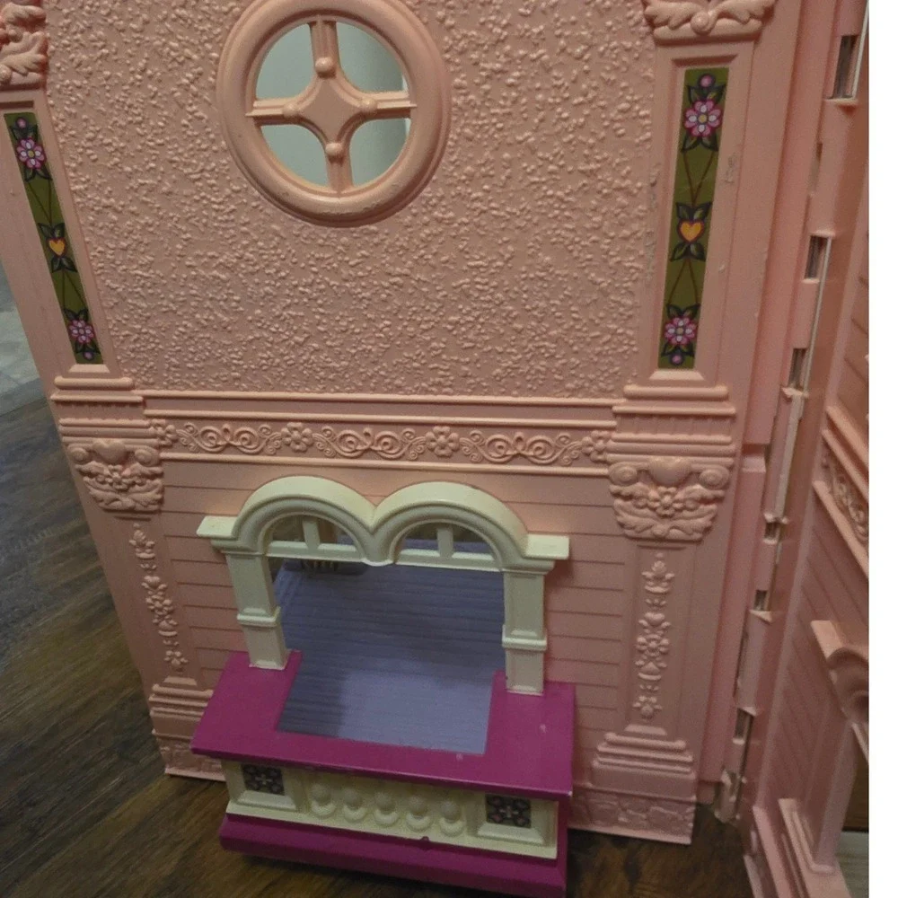 Fisher Price Loving Family Grand Mansion Huge! Pink Needs Cleaning